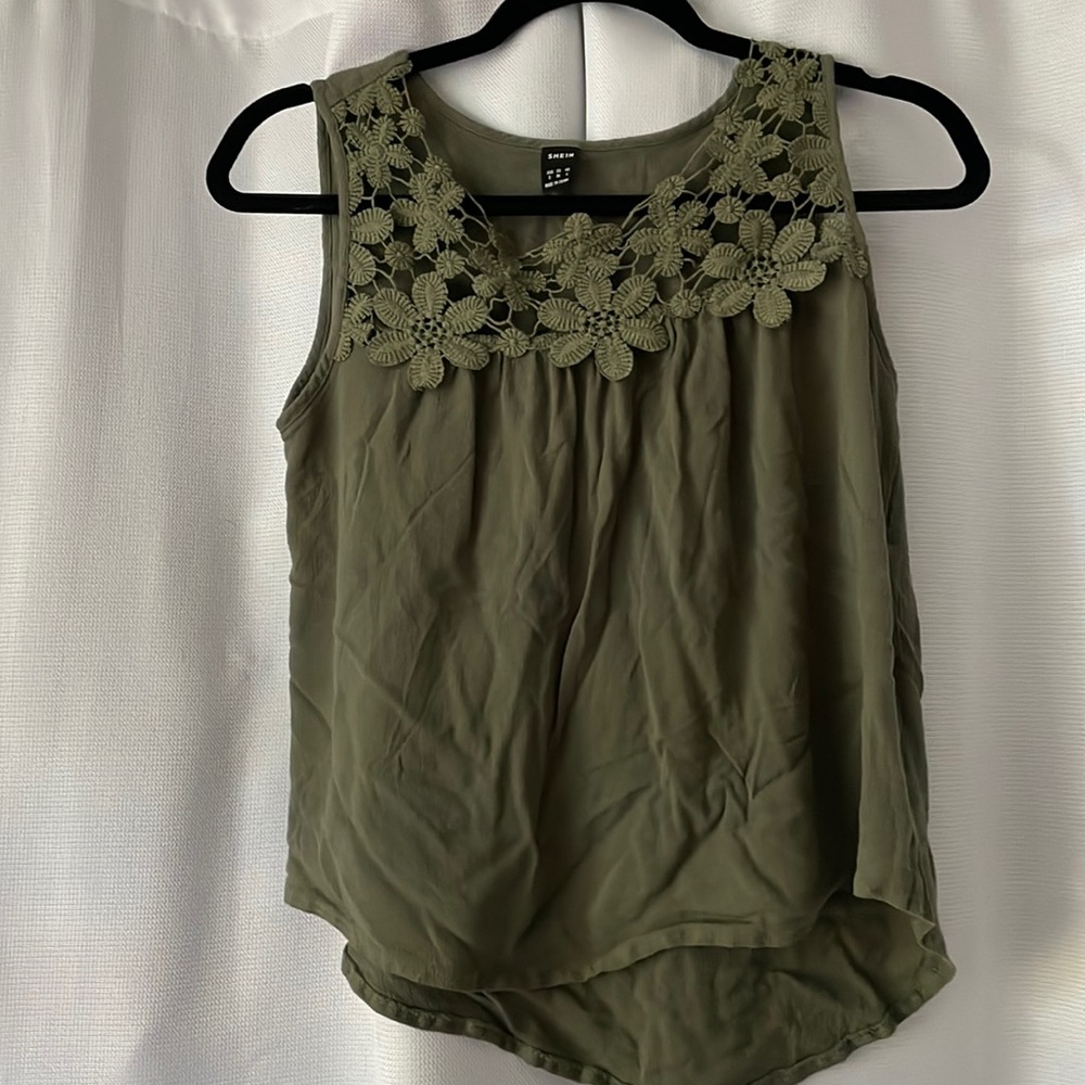 Lace Detail Tank